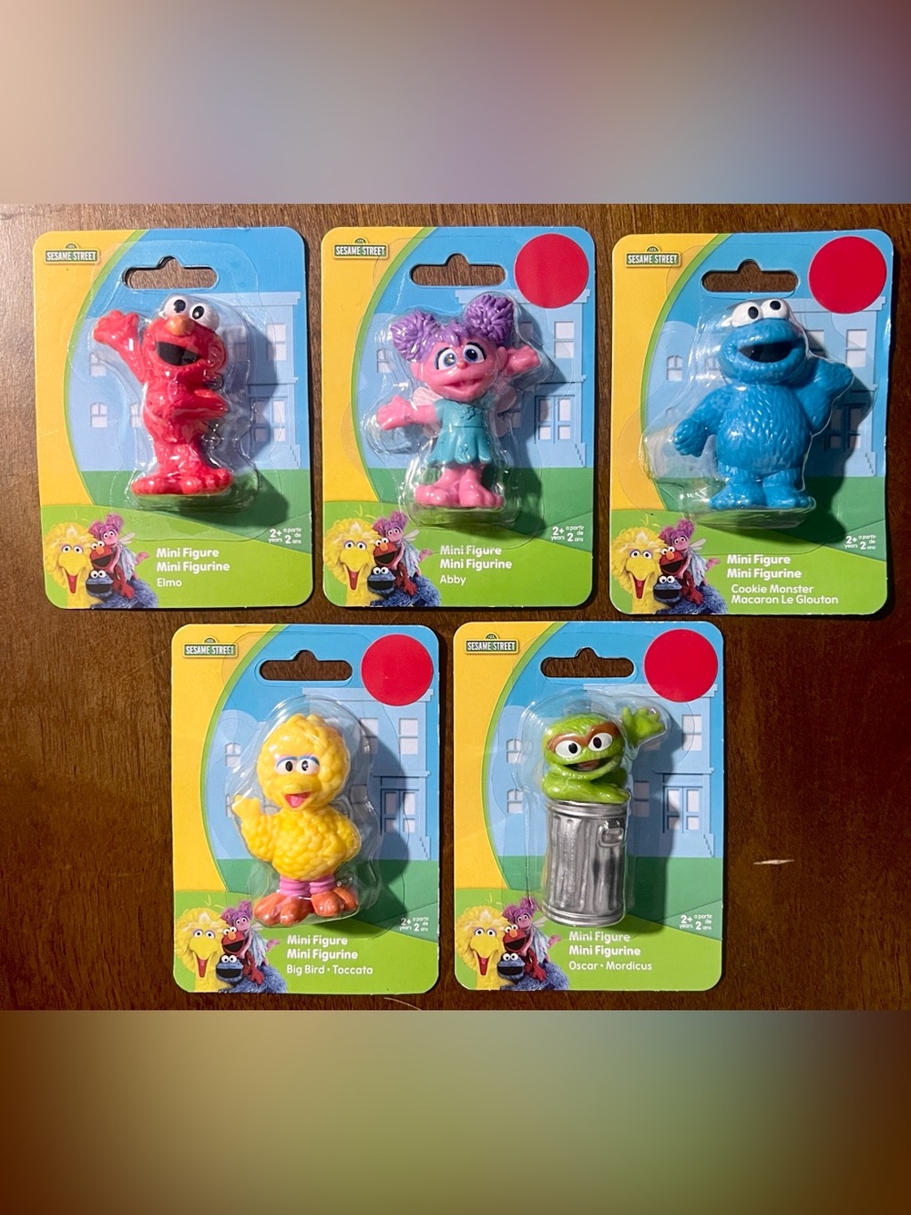 Sesame Street Mini Figures - Set of 5